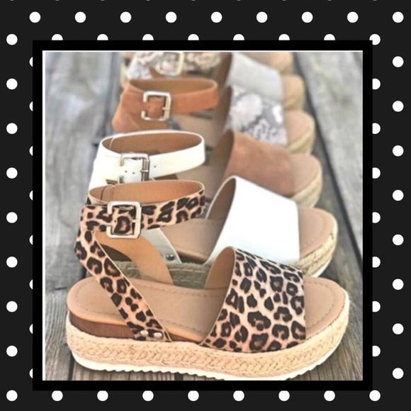 Size8🛑FINAL Price Drop🛑Leopard Print  Espadrille - Picture 3 of 3